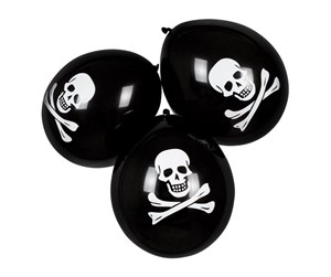 Leketøy - Boland Pirate Balloons 6pcs. - 74164