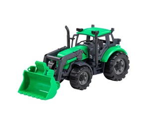 Leketøysbil - Cavallino Toys Cavallino Tractor with Shovel Green Scale 1:32 - 1216FM04