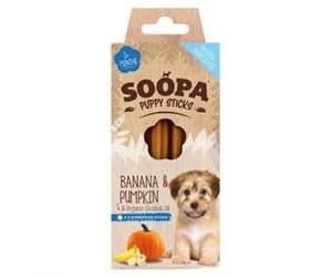 Hund - Soopa - Puppy Sticks Banana & Pumpkin 100g - SO920715