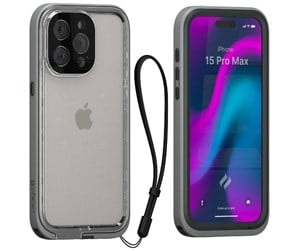 Mobil - Deksel og etui - Catalyst Total Protection Case - titanium gray - iPhone 15 Pro Max - CATIPHO15GRYLP