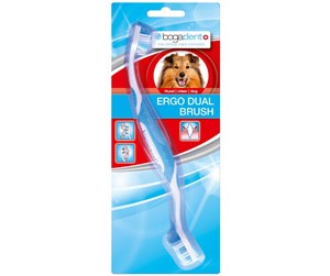 Hund - Bogar Bogadent - Ergo Dual brush dog 1pc - (UBO0711) - UBO0711