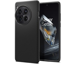 Mobil - Deksel og etui - Spigen Liquid Air - matte black - OnePlus 12 - ACS07375