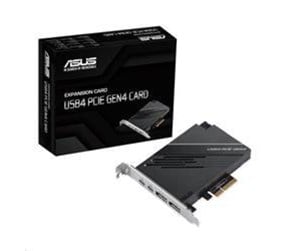 Kontroller - ASUS - USB adapter - PCIe 4.0 x4 - USB-C x 2 + DisplayPort x 2 - 90MC0CE0-M0EAY0