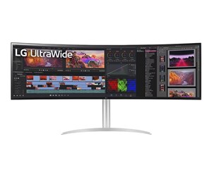 Skjerm - 49" LG UltraWide 49BQ95C-W - 5120x1440 - 144Hz - Nano IPS - DisplayHDR 400 - 49BQ95C-W.AEU