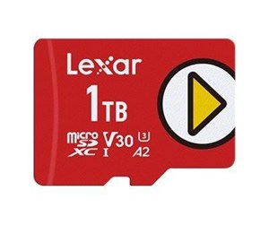 Minnekort - Lexar PLAY - flash memory card - 1 TB - microSDXC UHS-I - LMSPLAY001T-BNNNG