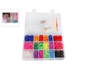 Kreative leker - Pocket Money LOOM BANDS -  REFILL BOKS 1.440 STK - 620082