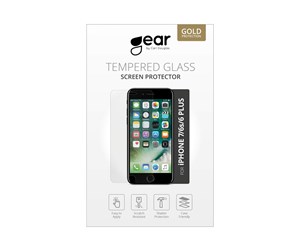 Mobil - Beskyttelsesglass - GEAR Screen Protector 2.5D iPhone 6 / 7 / 8 Plus - 661017