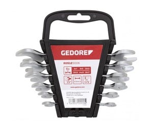 Verktøy - Gedore R05125012 Double open-ended Spanner Set 12-pieces short - R05125012