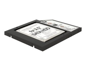 Harddisk - Tilbehør - DeLOCK - storage bay adapter - 62669