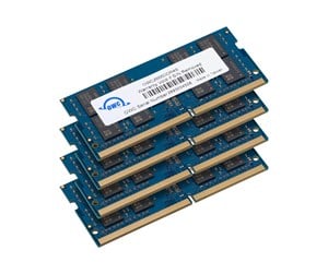 RAM - OWC Other World Computing - DDR4 - kit - 128 GB: 4 x 32 GB - SO-DIMM 260-pin - 2666 MHz / PC4-21300 - unbuffered - OWC2666DR4S128S