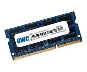 RAM - OWC Other World Computing - DDR3 - module - 8 GB - SO-DIMM 204-pin - 1333 MHz / PC3-10600 - unbuffered - OWC1333DDR3S8GB