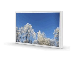 Veggmontering, AV-braketter & AV-møbler - HI-ND PROTECT mounting kit - for flat panel - landscape - white 50" - WC5012-0201-51