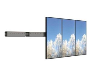 Veggmontering, AV-braketter & AV-møbler - HI-ND VIDEO ROW mounting kit - for flat panel - portrait 50" - VR5000-5001