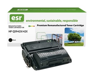 Printertilbehør blekk/toner - ESR - black - compatible - remanufactured - toner cartridge (alternative for: HP 42X) - Laser toner Svart - K12157X1