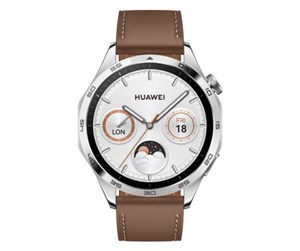 Smartklokke, Smartwatch & Sportsklokke - Huawei Watch GT4 46mm - Brown - 55020BGW