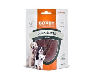 Hund - BOXBY - Duck Slices 90g - (PL10796) - PL10796