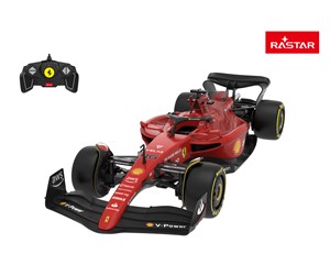 Fjernstyrt - RASTAR R/C 1:18 FERRARI F1 75 - 93400