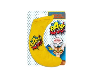 Katt - Bam ! - Toy with Catnip - 16 cm - Banana - (503319002006) - 503319002006