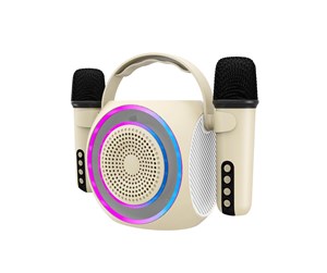 Bærbare festhøyttalere - CELLY PARTYMIC2 - Wireless Speaker with 2 microphones [PARTY COLLECTION] - PARTYMIC2WH