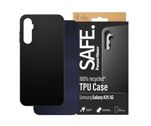 Mobil - Deksel og etui - SAFE. by PanzerGlass TPU Case Samsung Galaxy A25 5G | Black - SAFE95685