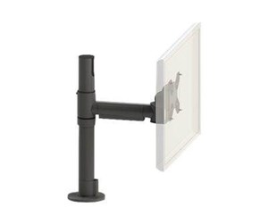 Veggmontering, AV-braketter & AV-møbler - Ergonomic Solutions SpacePole Essentials - mounting kit - for LCD display - black 100 x 100 mm - SPV1104-02