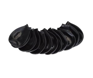 Hund - Buster Pawz - Dog shoe XXS 3.8cm black 12 pcs - (278093) - 278093