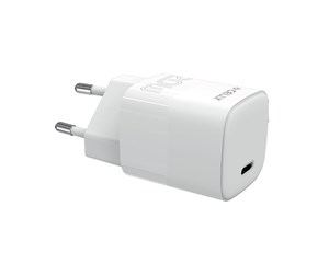 Mobil - Adaptere og ladere - CELLY TC1USBC20WEVO - USB-C Wall Charger 20W EVO [PRO POWER] - TC1USBC20WEVOWH