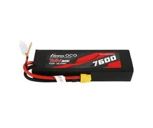 Fjernstyrt - Gens ace &Tattu Gens Ace 7600mAh 7.4V 60C 2S2P XT60 Material Case Battery - GEA76002S60X6