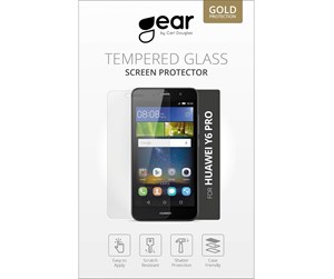 Mobil - Beskyttelsesglass - GEAR Glass Protector 5" Huawei Y6 Pro - 661034