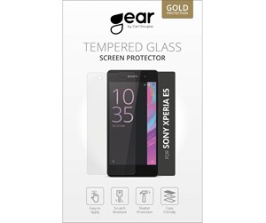 Mobil - Beskyttelsesglass - GEAR Glass Protector 5" Xperia E5 - 661039