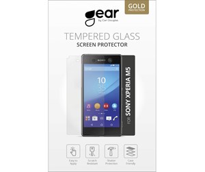 Mobil - Beskyttelsesglass - GEAR Glass Protector 5" Xperia M5 - 661040