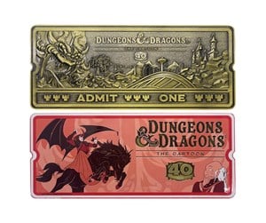 Reklameartikler - FaNaTtik - Dungeons & Dragons: The Cartoon 40th Anniversary Rollercoaster Ticket - HAS-DUN22