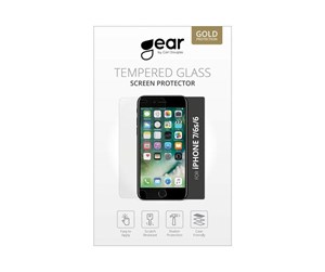 Mobil - Beskyttelsesglass - GEAR Screen Protector 2.5D - iPhone 6/7/8/SE - 661046