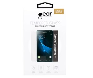 Mobil - Beskyttelsesglass - GEAR Glass Protector 5" Samsung J3 (2017) Edge to Edge - 661049