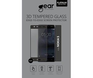 Mobil - Beskyttelsesglass - GEAR Glass Protector Asahi Nokia5 5.2" - 661065