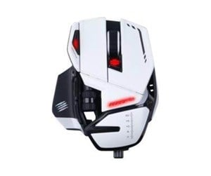 Mus - Mad Catz R.A.T.6+ - mouse - USB - white - Mus - Optisk - 11 - Hvit - MR04DCINWH000-0