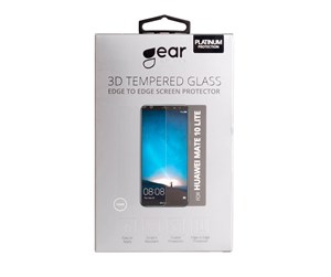 Mobil - Beskyttelsesglass - GEAR Glass Protector 3D Huawei Mate 10 Lite - 661086