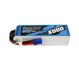 Fjernstyrt - Gens ace &Tattu Gens Ace 5000mAh 22.2V 45C 6S1P battery - GEA6S500045E5