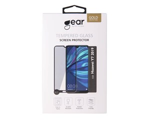 Mobil - Beskyttelsesglass - GEAR Glass Protector 3D Huawei Y7 2019 - 661134