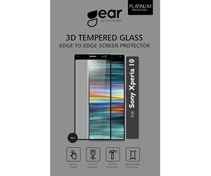 Mobil - Beskyttelsesglass - GEAR Glass Protector 2.5D Sony Xperia 10 - 661139