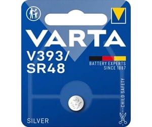 Batteri - VARTA V393/SR48 Silver Coin 1 Pack - 393101401