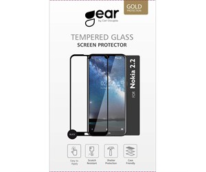 Mobil - Beskyttelsesglass - GEAR Glass Protector 2.5D Full Cover Nokia 2.2 - 661151