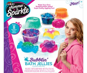 Lekesett - Shimmer n Sparkle  BUBBLIN BATH JELLIES - 17683