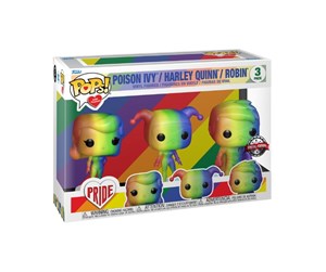 Reklameartikler - Funko! - POP 3PK EXCL DC Pride Pride - Figur - 66135