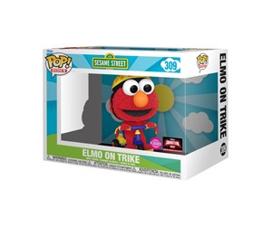 Reklameartikler - Funko! - POP Rides Sesame Elmo on Trike - Figur - 76781