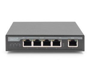 Switch/splitter - DIGITUS DN-95128-1 4-Port Gigabit 4PPoE Extender 802.3at 60W - DN-95128-1