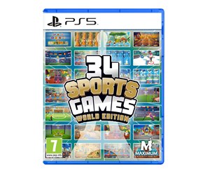 Spill - 34 Sports Games - World Edition - Sony PlayStation 5 - Sport - 5016488141642