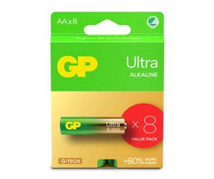 Batteri - GP Battery Ultra Alkaline AA/LR6 8-pack - GPPCA15AU783