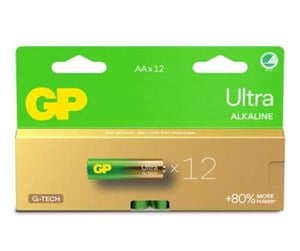 Batteri - GP Battery Ultra Alkaline AA/LR6 12-pack - 151427