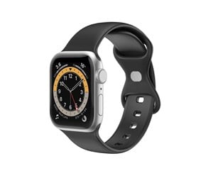 Smartklokke - Tilbehør - CELLY WBANDSIL - Apple Watch Band 38/40/41mm - Black - WBANDSIL40BK